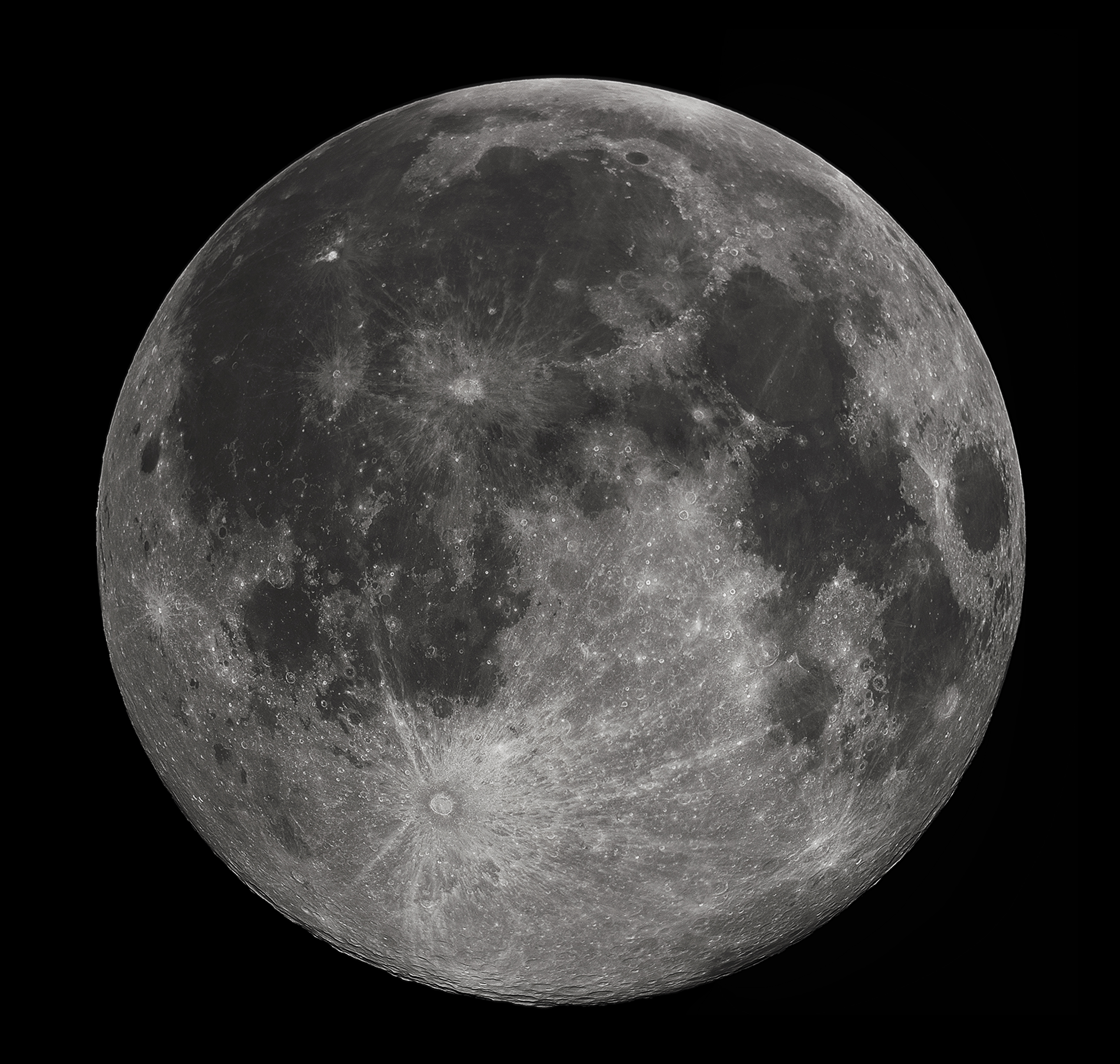 Bekijk de foto van de volle maan op Wikimedia Commons